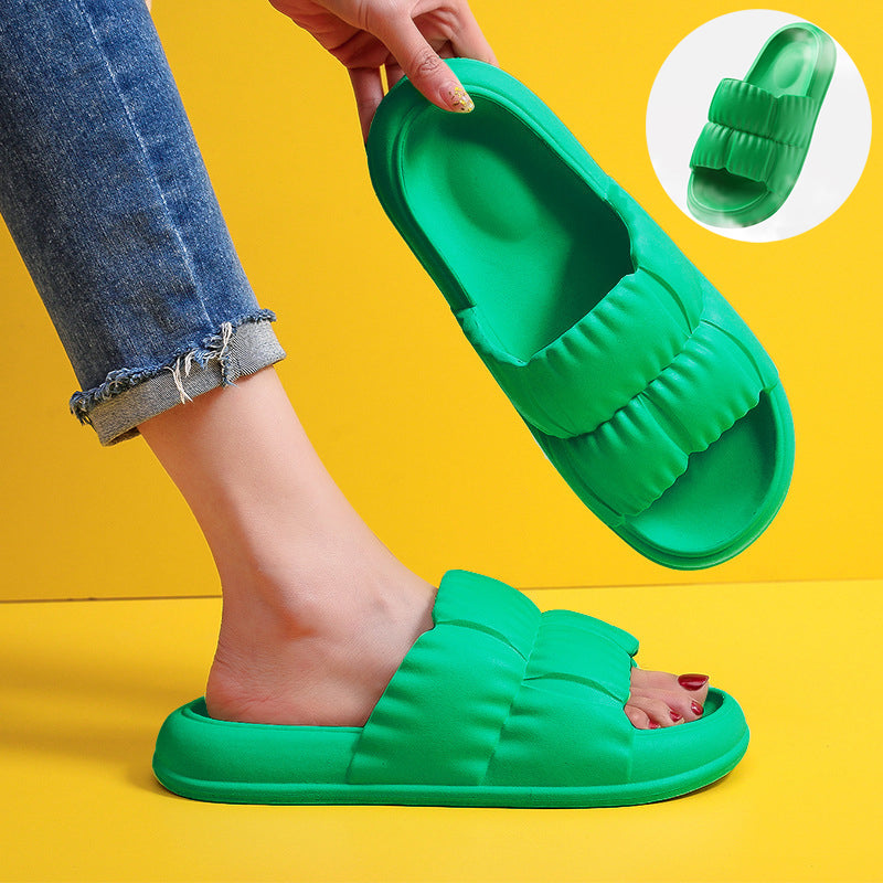 Women's Soft Sole Slides - Bathroom Beach Shoes