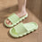 Wave Bottom Slippers - Women's Bathroom Shoes