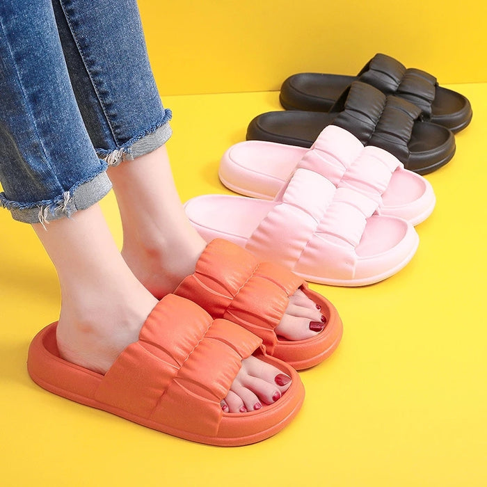 Women's Soft Sole Slides - Bathroom Beach Shoes