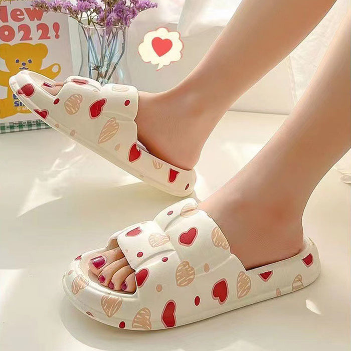 Women's Soft Sole Slides - Bathroom Beach Shoes